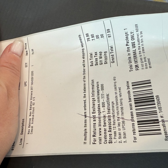 New Balance Femmes With Small Platform - size 6.5 - Picture 10 of 10